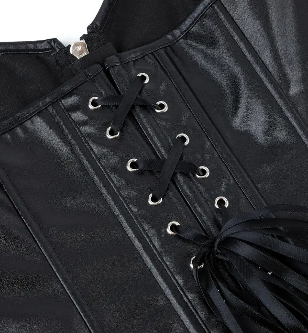 Corset with front Zipper