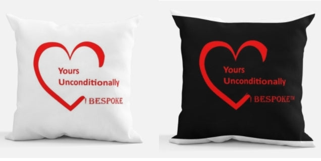 Yours Unconditionally Cushion - Red