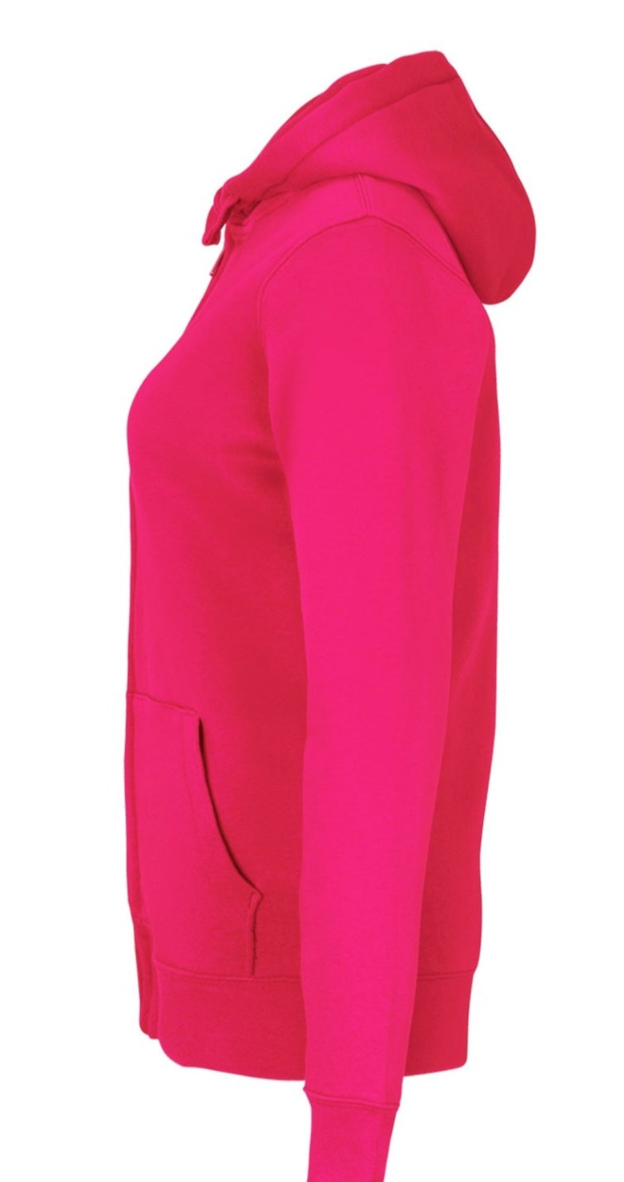 Yours Unconditionally Ladies Authentic Zipped Hoodie