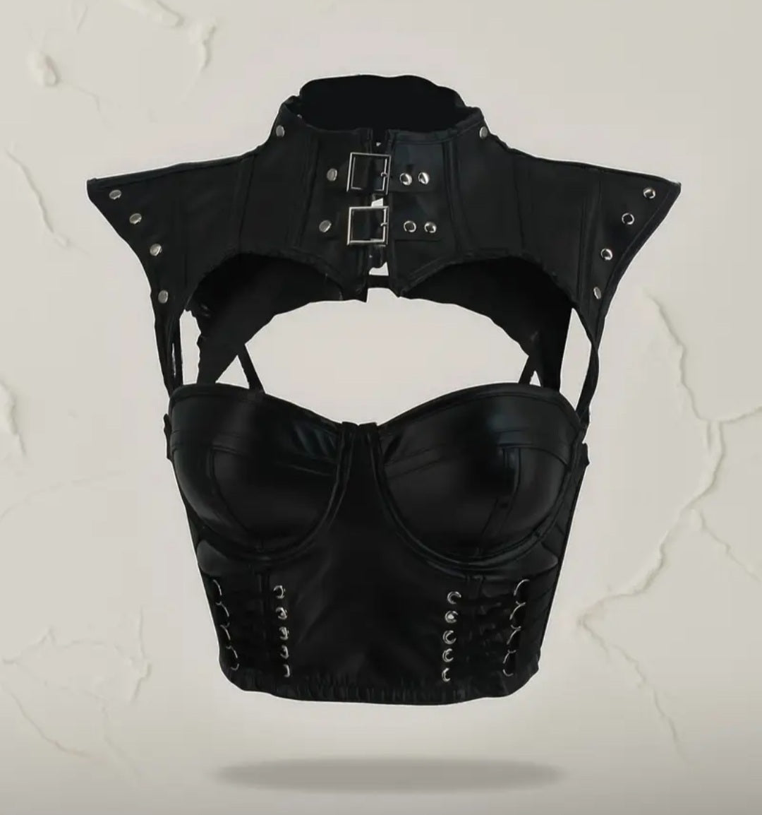 Bustier and Shoulder Bodysuit