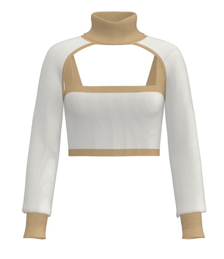 Yours Unconditionally Bespoke Womans Cashmere Cropped Shrug