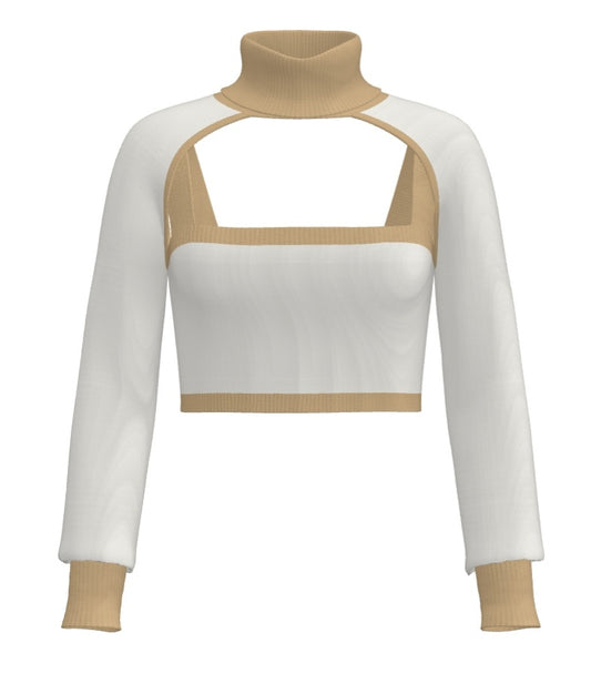 Yours Unconditionally Bespoke Womans Cashmere Cropped Shrug