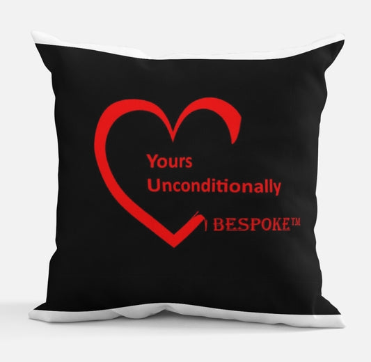 Yours Unconditionally Cushion - Red