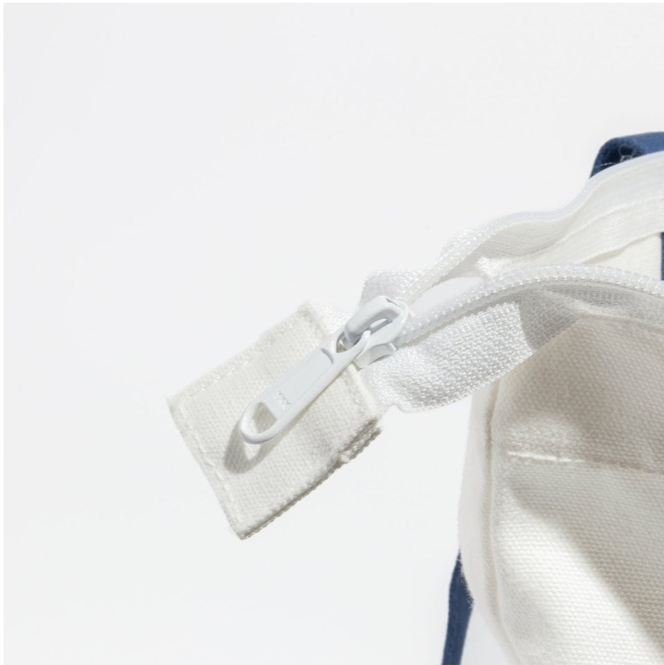 Yours Unconditionally Bespoke, Large Zipped Cotton Tote Bag