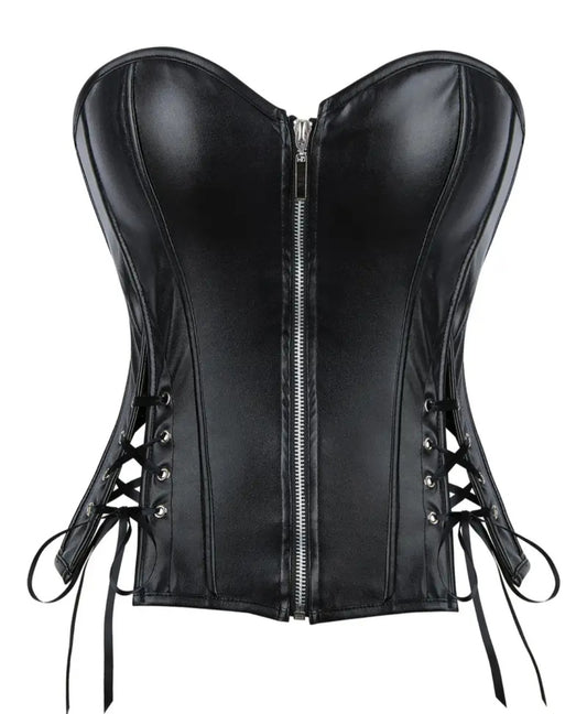 Corset with front Zipper