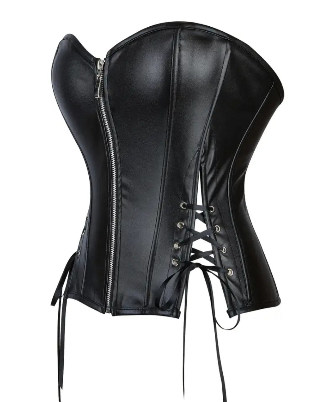 Corset with front Zipper